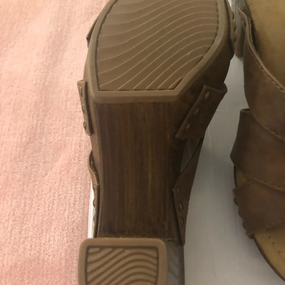 Sandals slip on with heel​ - Picture 6 of 8